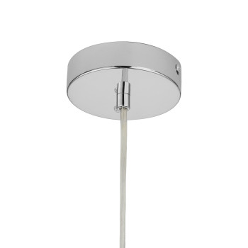 Lampa stylowa wisząca nowoczesna FLASH L CHROM KULA MP1238-400 chrome - Step Into Design